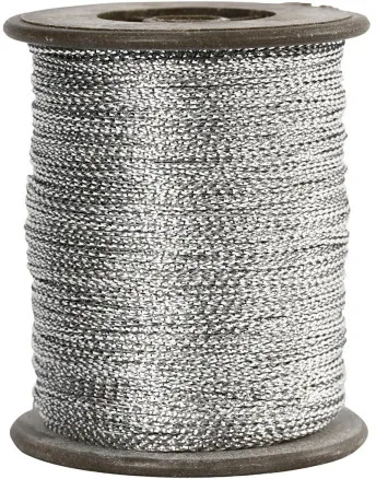Lanka, hopea, paksuus 0,5 mm, 100 m / 1 rulla.
