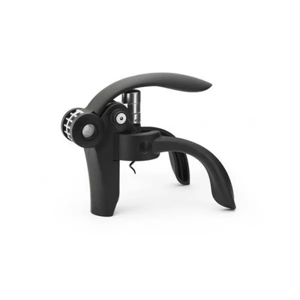 Peugeot Baltza -korkkiruuvi vipuvarrella ja kalvoleikkurilla, musta